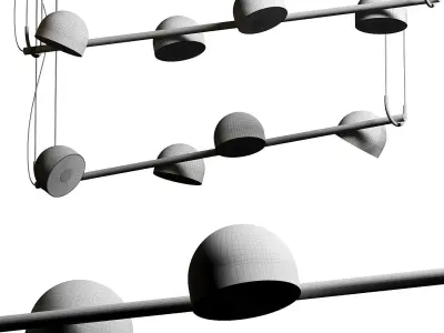 B lux Boweee S4 Pendant Lamp 3D model