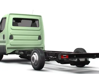 Iveco Daily Single Cab L4 Chassis 2026 3D model