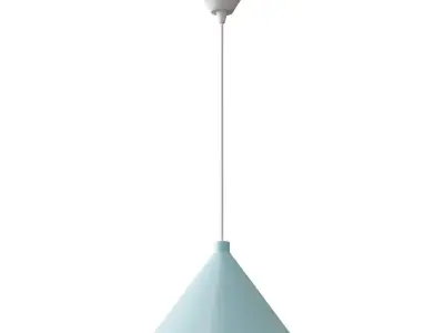 NEVLINGE Pendant lamp blue 33 cm 3D model