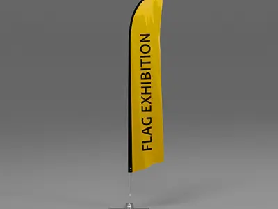 6 Flag Exhibition 3D model