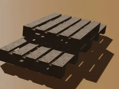 Pallet 3D model