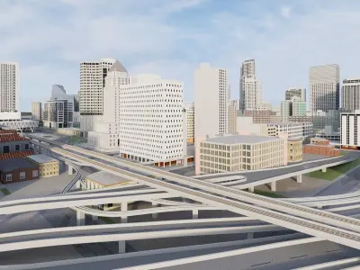 Miami 3D model 3D model