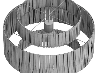 Chandelier HISKIAS 3D model