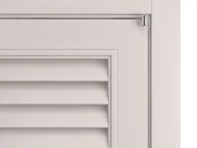 Interior doors blinds 03 3D model