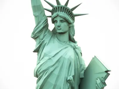 Statue of Liberty 3D model