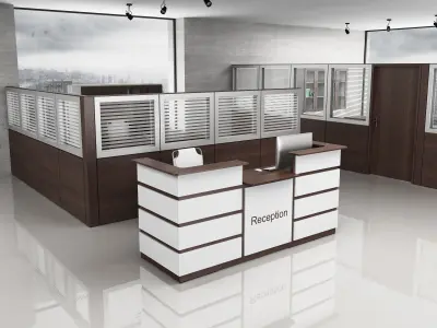 reception room co411 a01 3D model