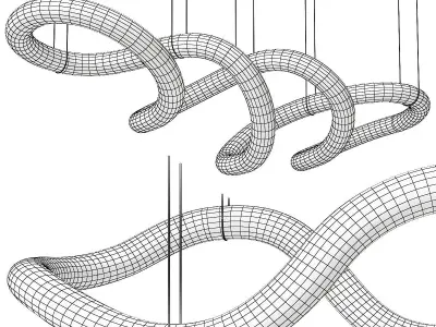 Infinity Pendants 3D model