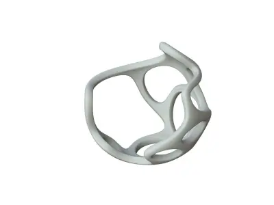 SciFi Cube Object No 18994 Low Poly Shape Texture