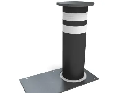 Security Bollard  3D model