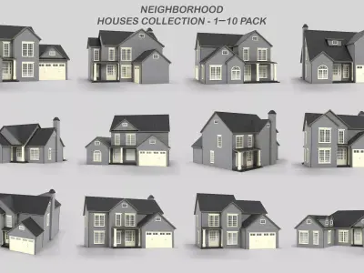 British House Design Collection 1-10 Pack T2