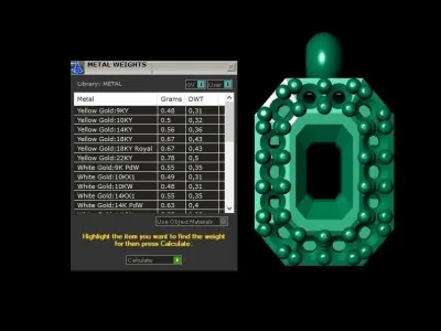 Pendant P183 3D Print Model 3D print model