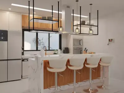 Kitchen 3D model 14