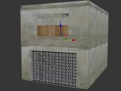 Old Theme house  Free 3D print model