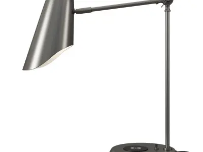 Crate and Barrel Rolph Wireless Charging Task Lamp 3D model