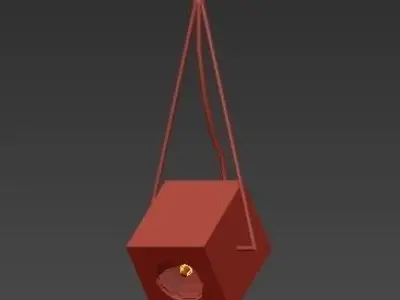 directional cube 3D model
