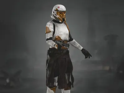 Enoch Low-poly 3D model