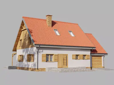 House 9 - Residential Building 3D model 3D model