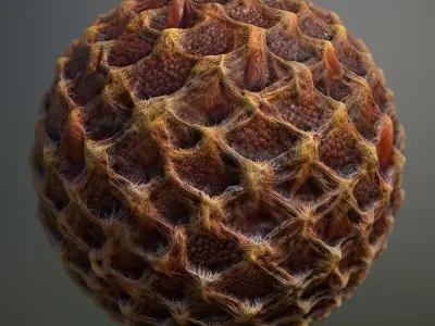 Material Skin Alien 26 Seamless PBR Texture Texture