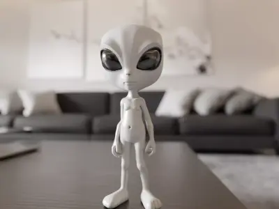 Alien  3D print model purchase