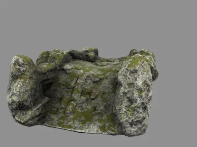 old bridge 1 Low-poly 3D model