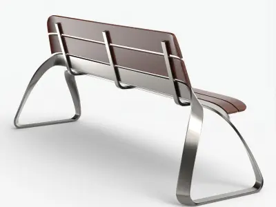 Bench 3D model