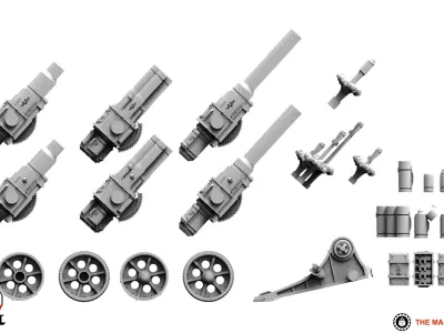 Valour Korps - Light Artillery 3D print model