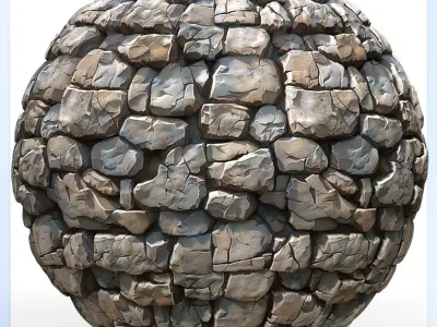 Stylized Wall Seamless Texture Texture 63