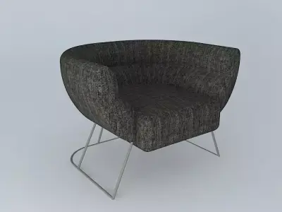Pillow Tub Chair 3D model