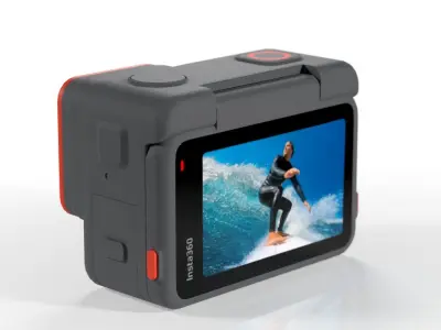 Insta360 ACE Low-poly 3D model