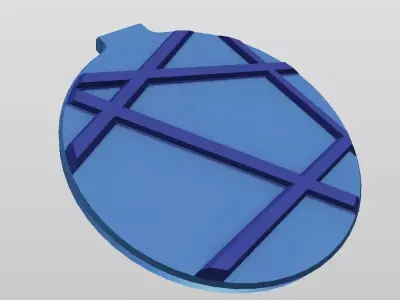 QI WIRELESS CHARGER STYLE 7 3D print model