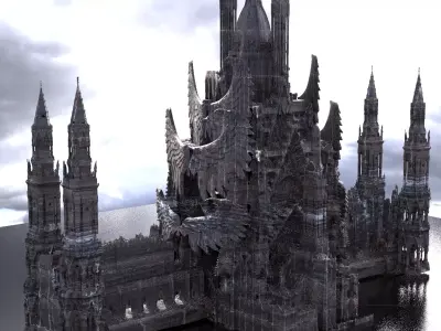 Lycan Tower Chamber city 2 3D model