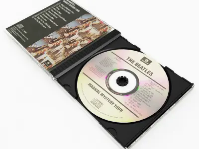 CD Jewel Case 3D model