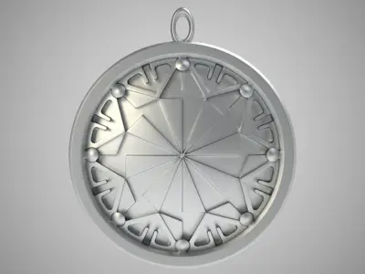 Sun Pendant 3D print model