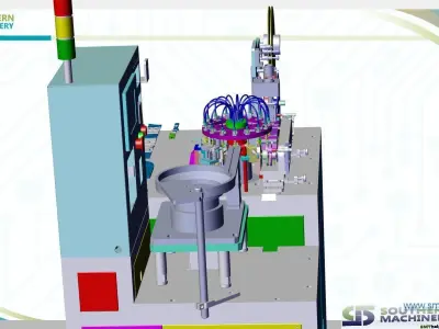 LED lighting solutions for Electronic Manufacturing 3D model