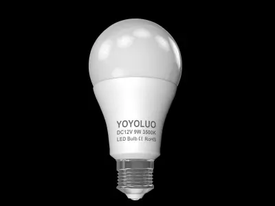 Led lamp 3D model get