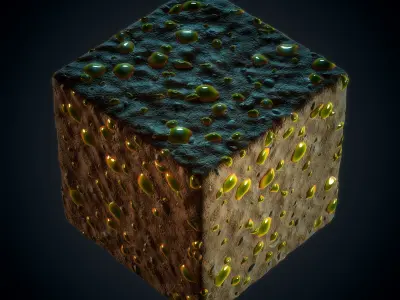 Crystal Material - VOL 23 - Maps - Sbsar Texture