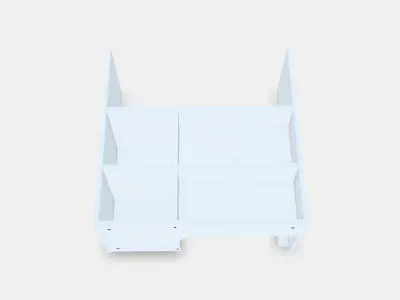 METOD Wall cb frm f b-in extractor hood 5 Low-poly 3D model