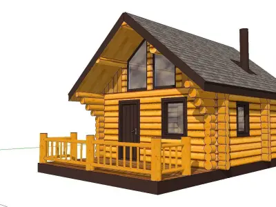 Creative Design-Holiday Cabin-064 3D model