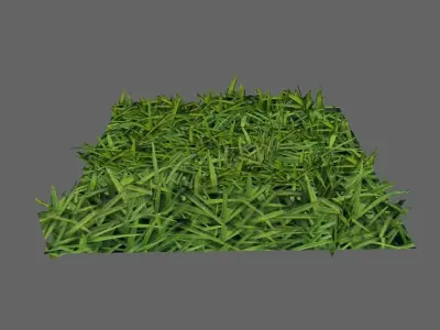 Grass Simple for Games - Grama Low-poly 3D model