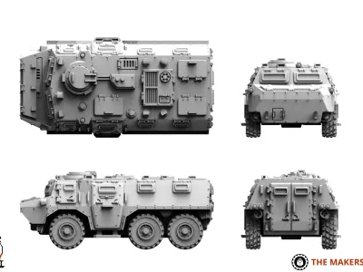 Universal Guard - APC 3D print model