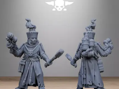 Scavenger Sanctum Infantry 3D print model
