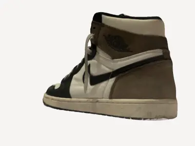 Air Jordan 1 Mocha Dirty 3D model