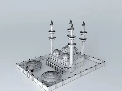 Mosque 3D model