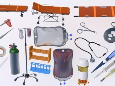 Medical Collection 4 3D model