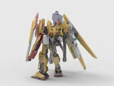 Hyaku Shiki Seraph 3D model