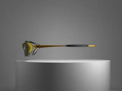 Oakley Penny Glasses  Low-poly 3D model