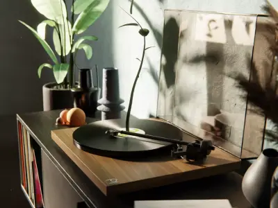 Turntable Planar One by REGA 3D model