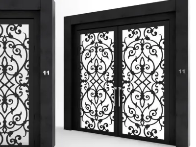 Exterior  Door  3D model