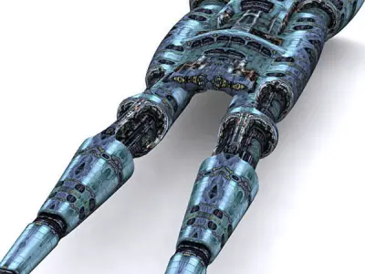 3DRT - Sci-Fi Norad Battleship - Keleth Low-poly 3D model