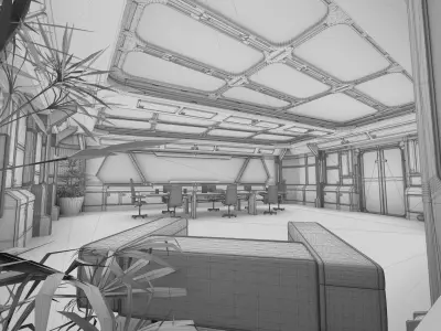 Starship Conference Room B 3D model